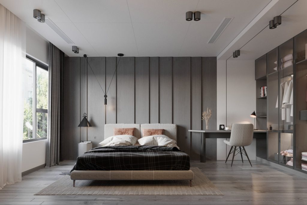 decor phong ngủ 30m2
