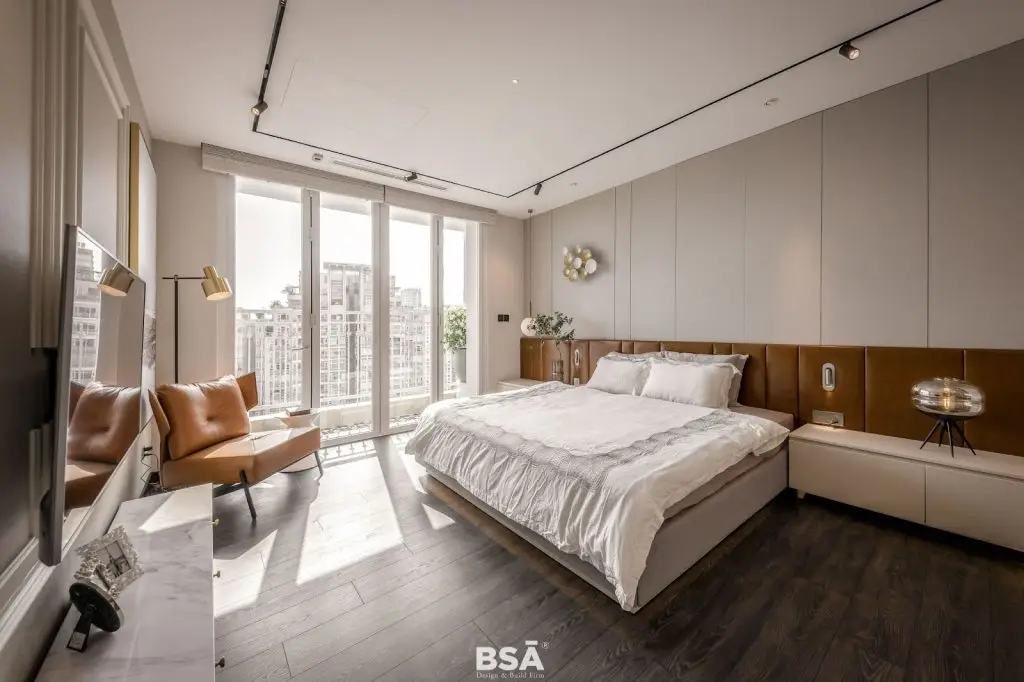 decor phong ngủ Vinhomes Central Park