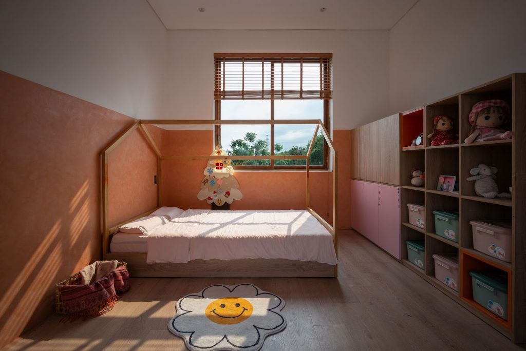 phòng ngủ bé gái 2 - 5 tuổi