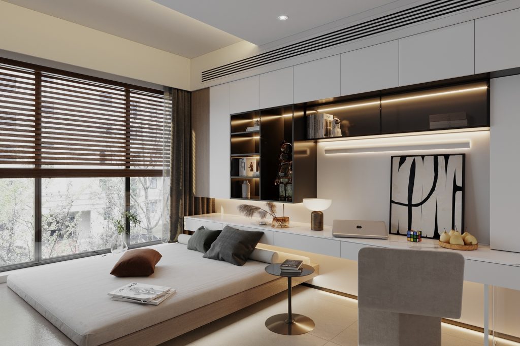phòng ngủ đẹp cho nữ thể hiện cá tính