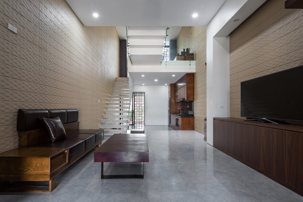 Sofa gỗ hiện đại tinh tế