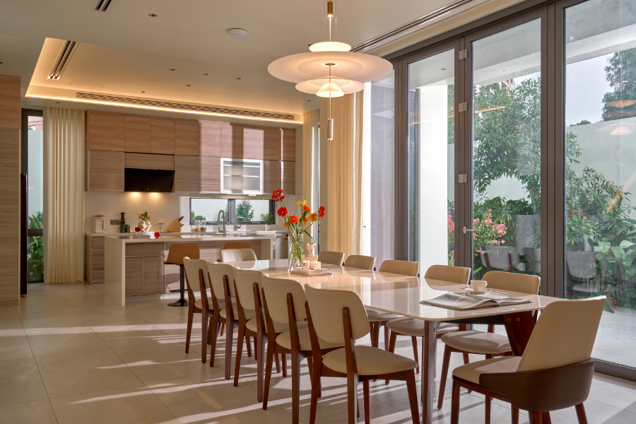 Báo giá thi công nội thất biệt thự phong cách tối giản
