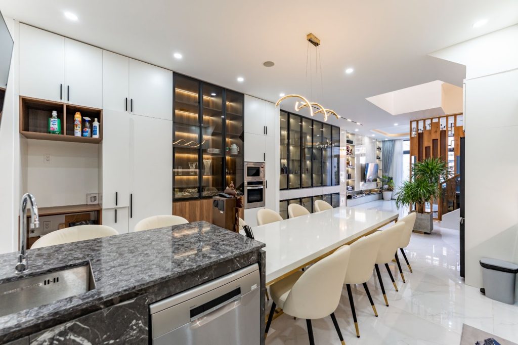 thi công nội thất nhà phố cho nhà bếp