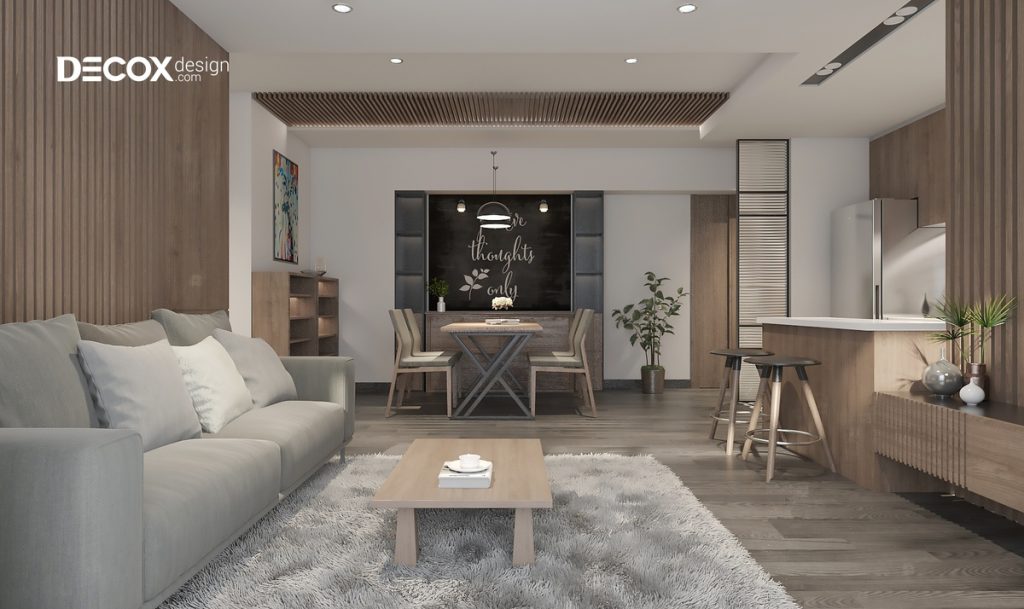 thiết kế nội thất chung cư 75 - 80m2