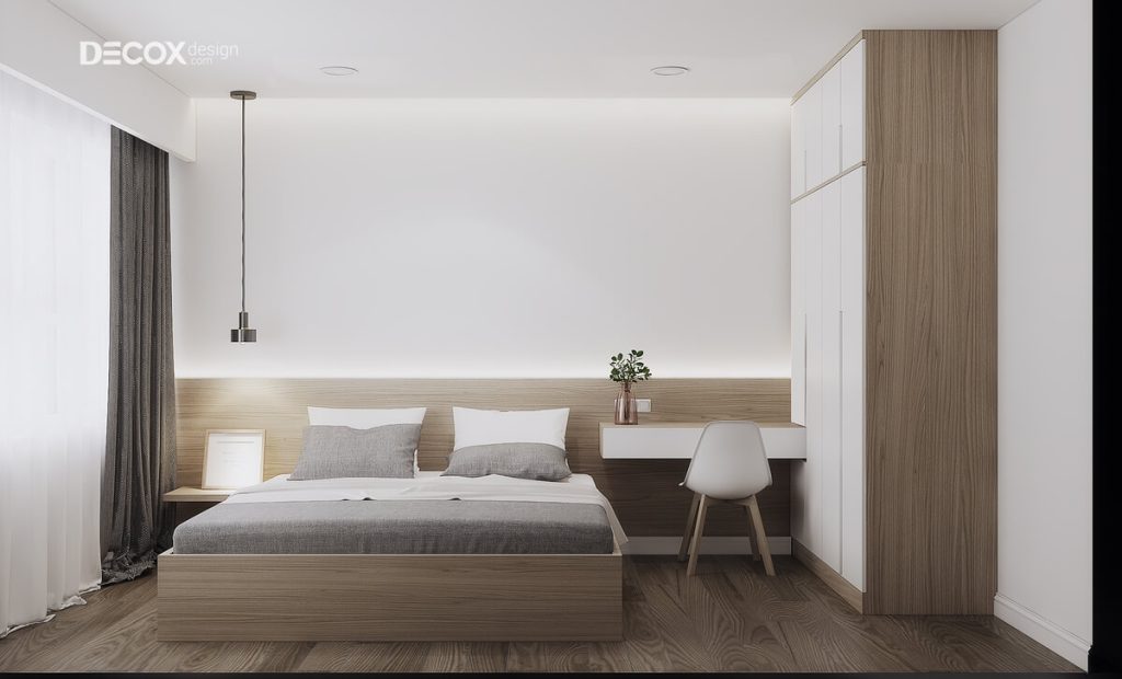 thiết kế nội thất chung cư 80m2 có 3 phòng ngủ