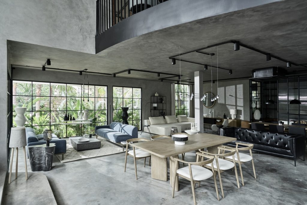 thiết kế nội thất nhà hàng hiện đại