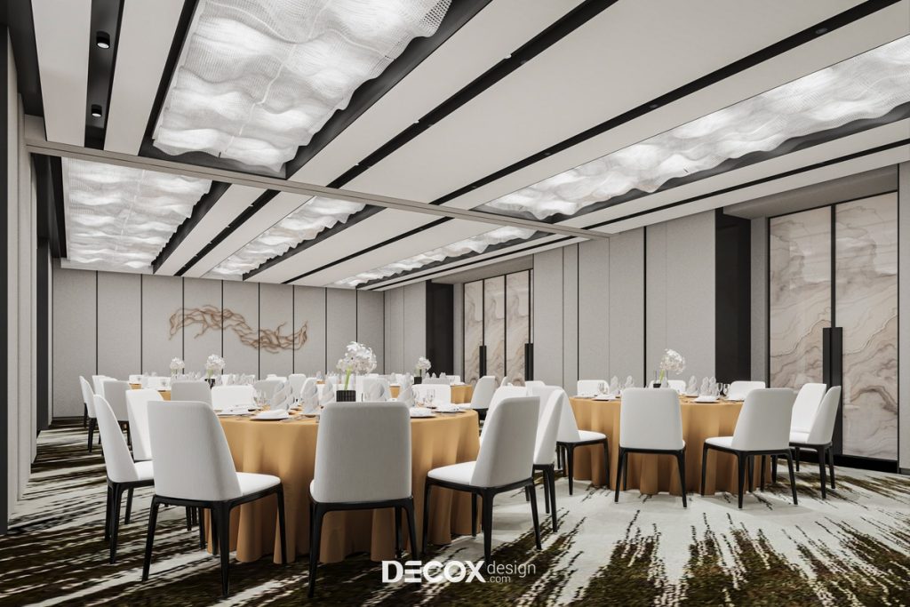 thiết kế nội thất nhà hàng sang trọng
