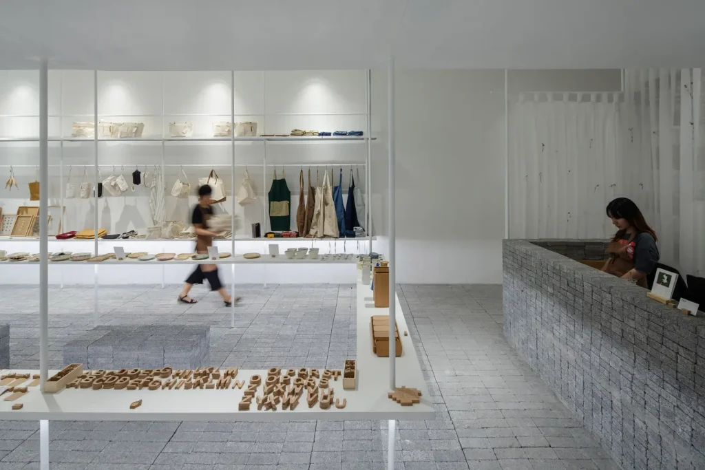 thiết kế nội thất văn phòng tối giản