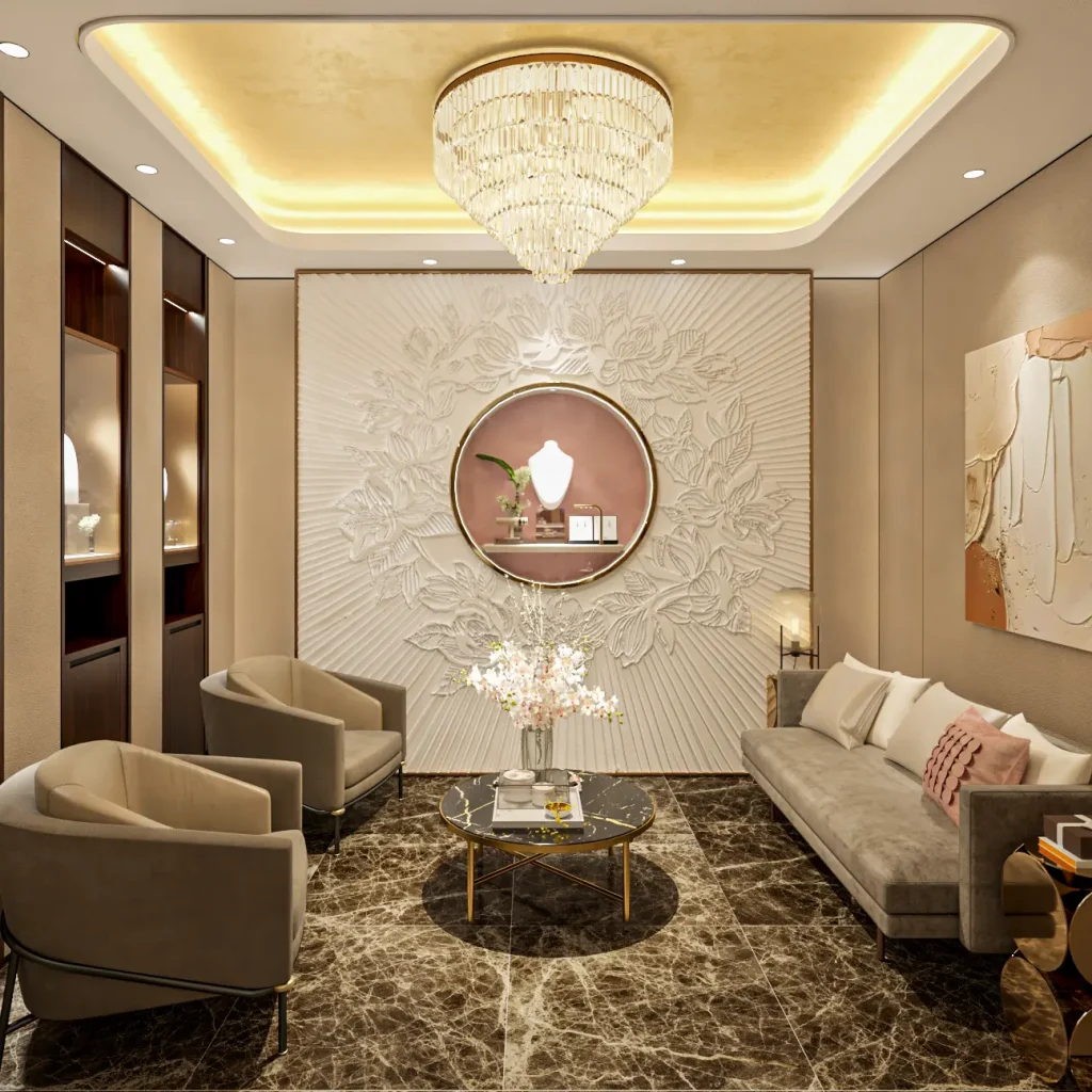 thiết kế nội thất văn phòng sang trọng