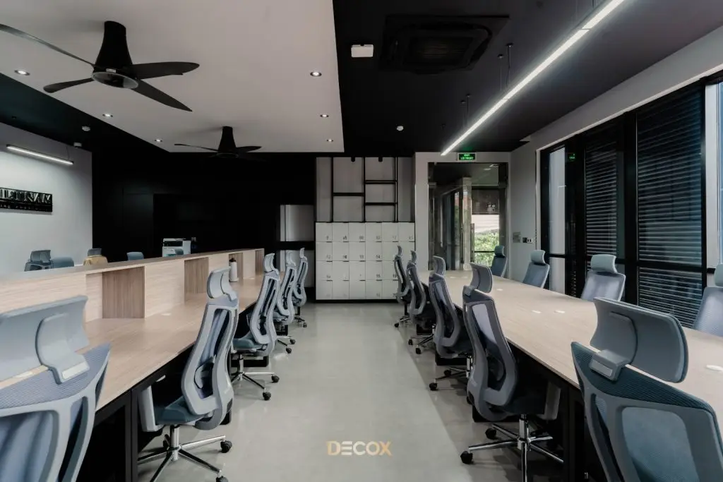 thiết kế nội thất văn phòng nhân viên