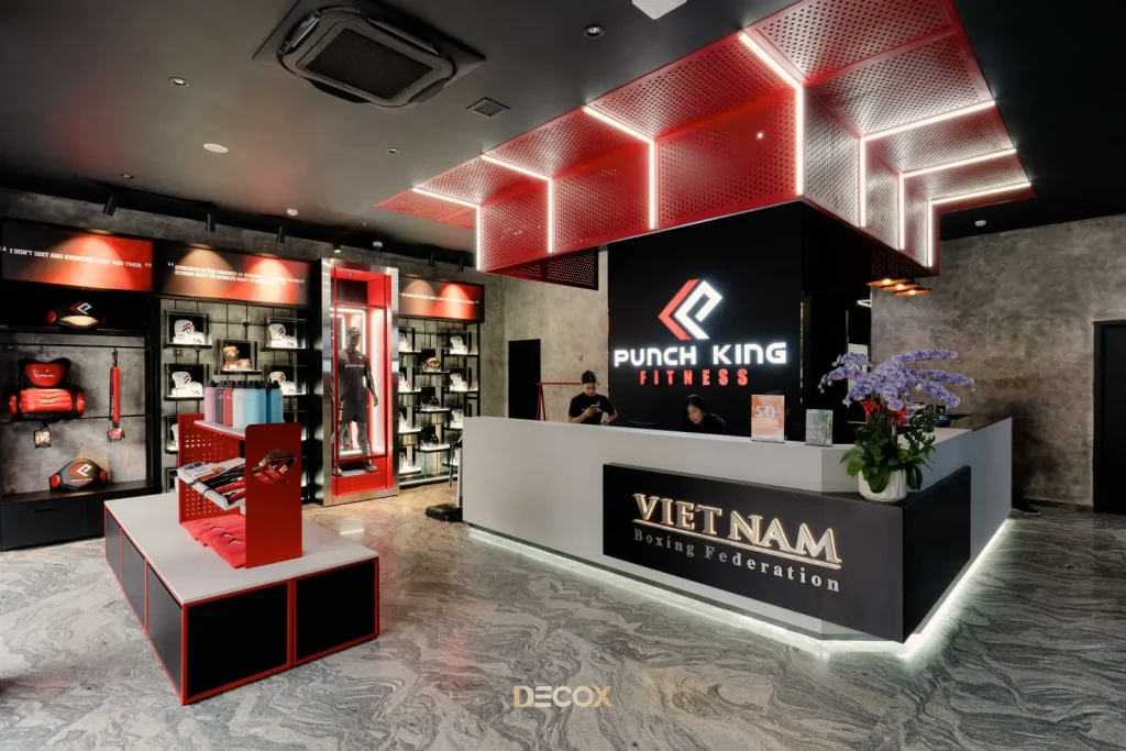 thiết kế nội thất văn phòng cho quầy lễ tân chuyên nghiệp