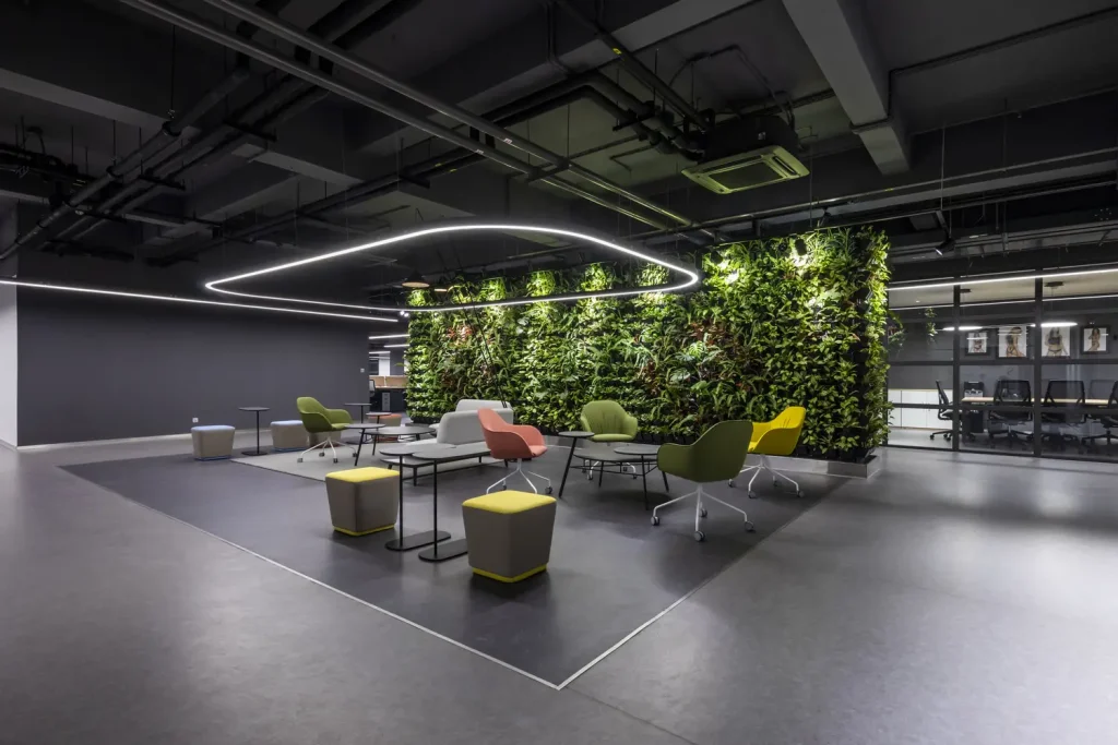 thiết kế nội thất văn phòng phong cách sáng tạo