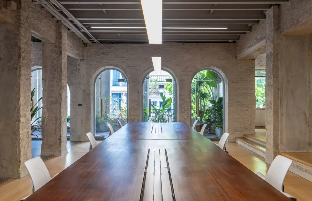 thiết kế nội thất văn phòng Phong cách Eco