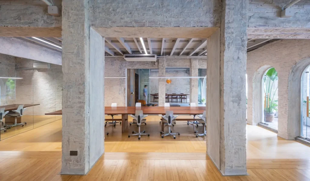 thiết kế nội thất văn phòng theo Phong cách Eco