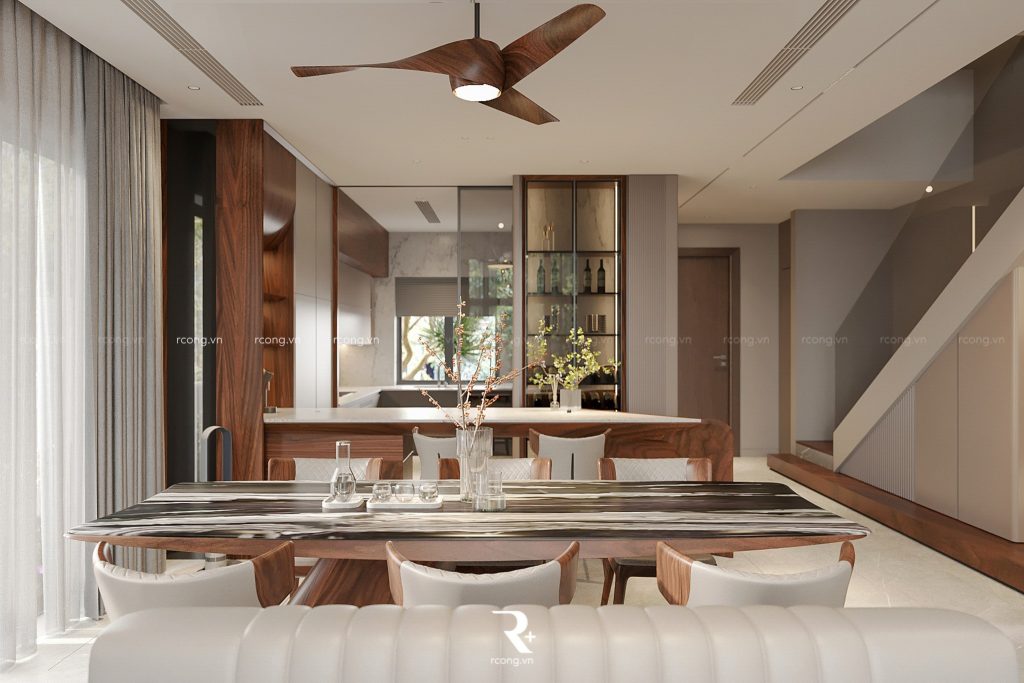 tủ bếp đẹp làm phụ kiện trang trí