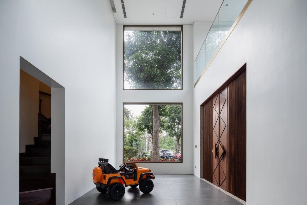 Cửa gỗ chống cháy HDF phủ laminate