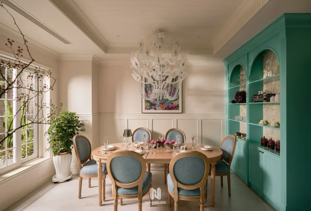 phào chỉ tường tân cổ điển