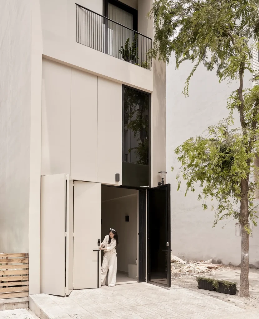 cửa lùa xếp bằng thép