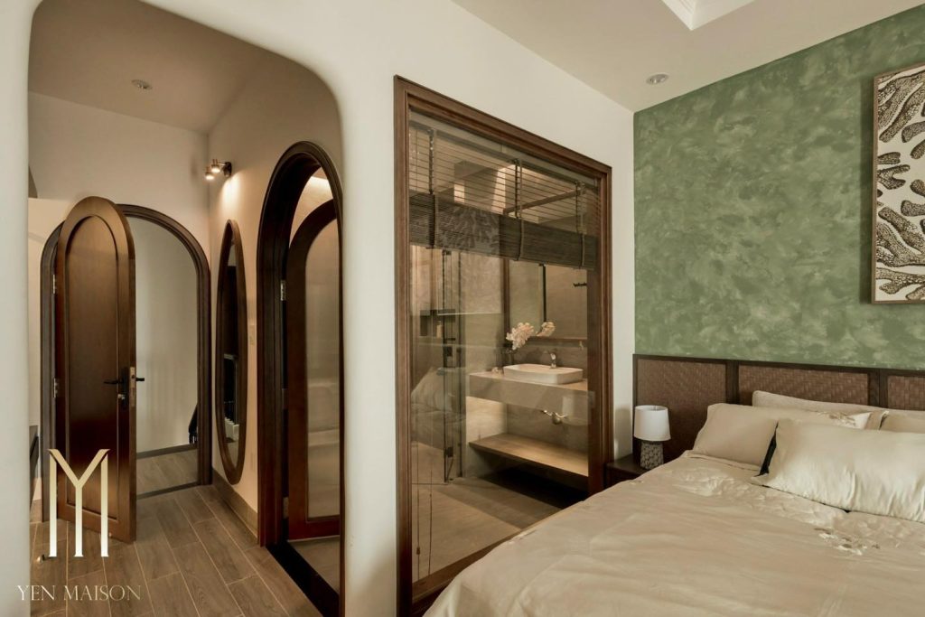 cửa nhôm vân gỗ