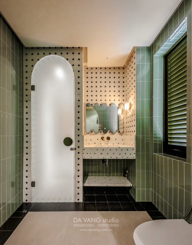 kiểu bàn đá nhân tạo đặt lavabo