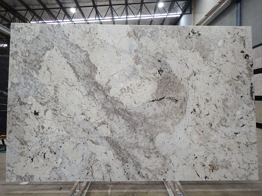 đá vân gỗ Granite trắng