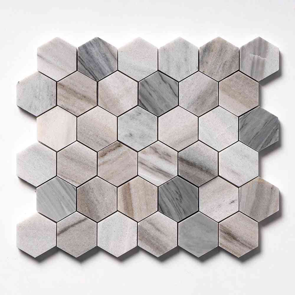 gạch mosaic lục giác