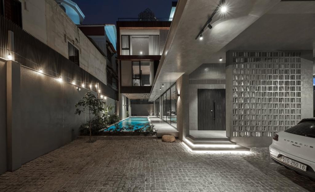 mẫu đá bậc tam cấp đẹp luxury