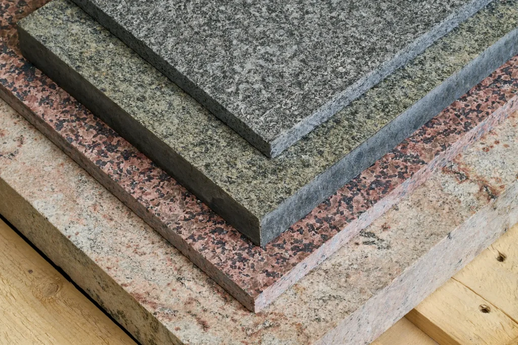 mẫu đá bậc tam cấp đẹp - đá granite