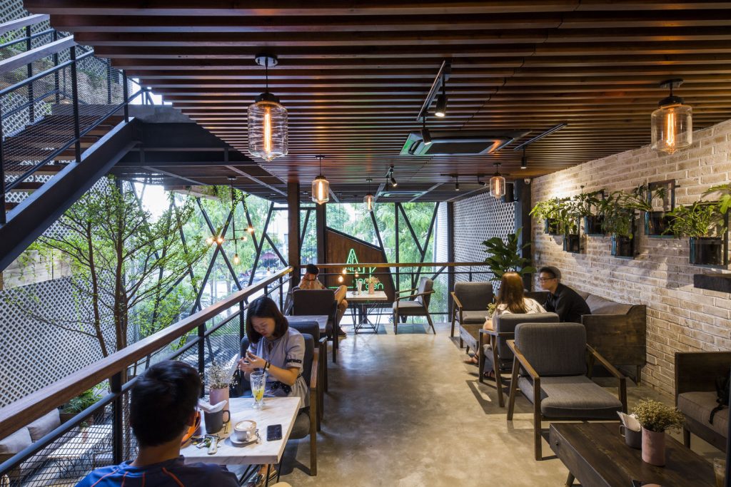 Trần nhôm giả gỗ U-Shaped