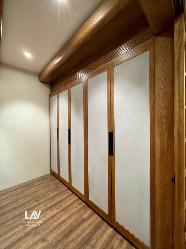 tủ quần áo gỗ công nghiệp có 4 buồng