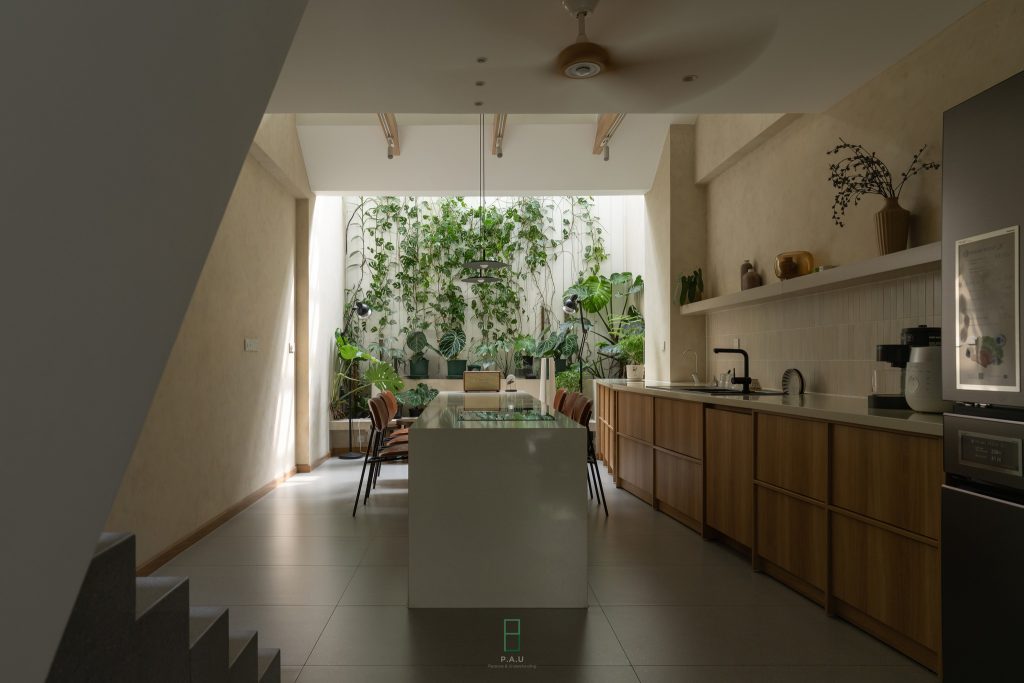 cách bố trí phòng bếp phong cách địa trung hải