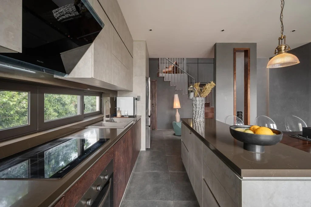 Cửa thông gió mở trượt sang trọng