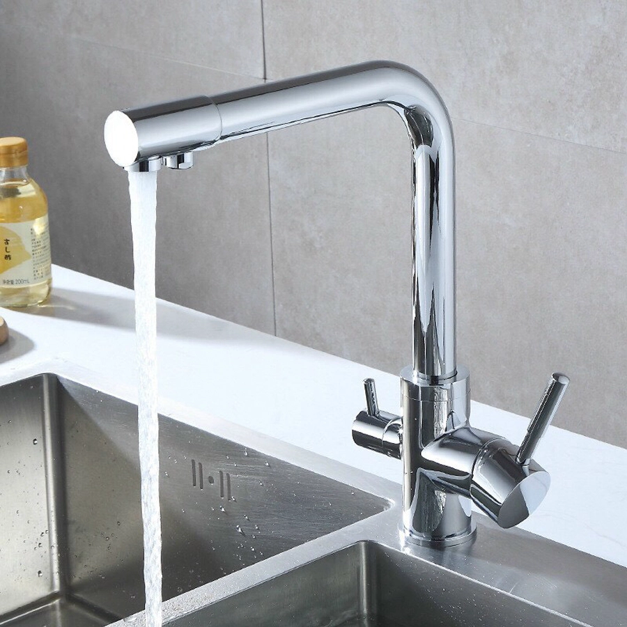 Vòi rửa chén 3 đường nước