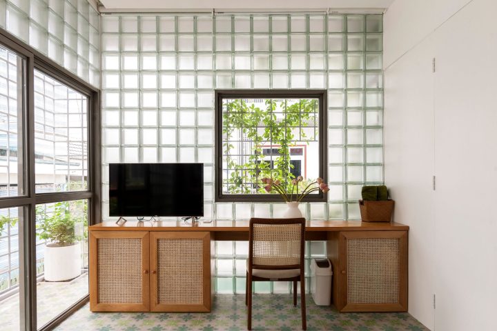 Glass Block House
