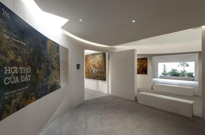Chiếu sáng cho triển lãm “CỤ TƯỢNG” tại TAA Gallery