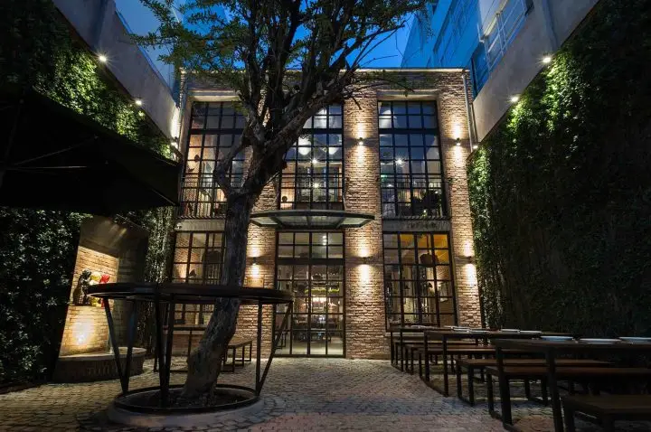 Industrial Brewery Pub In Saigon