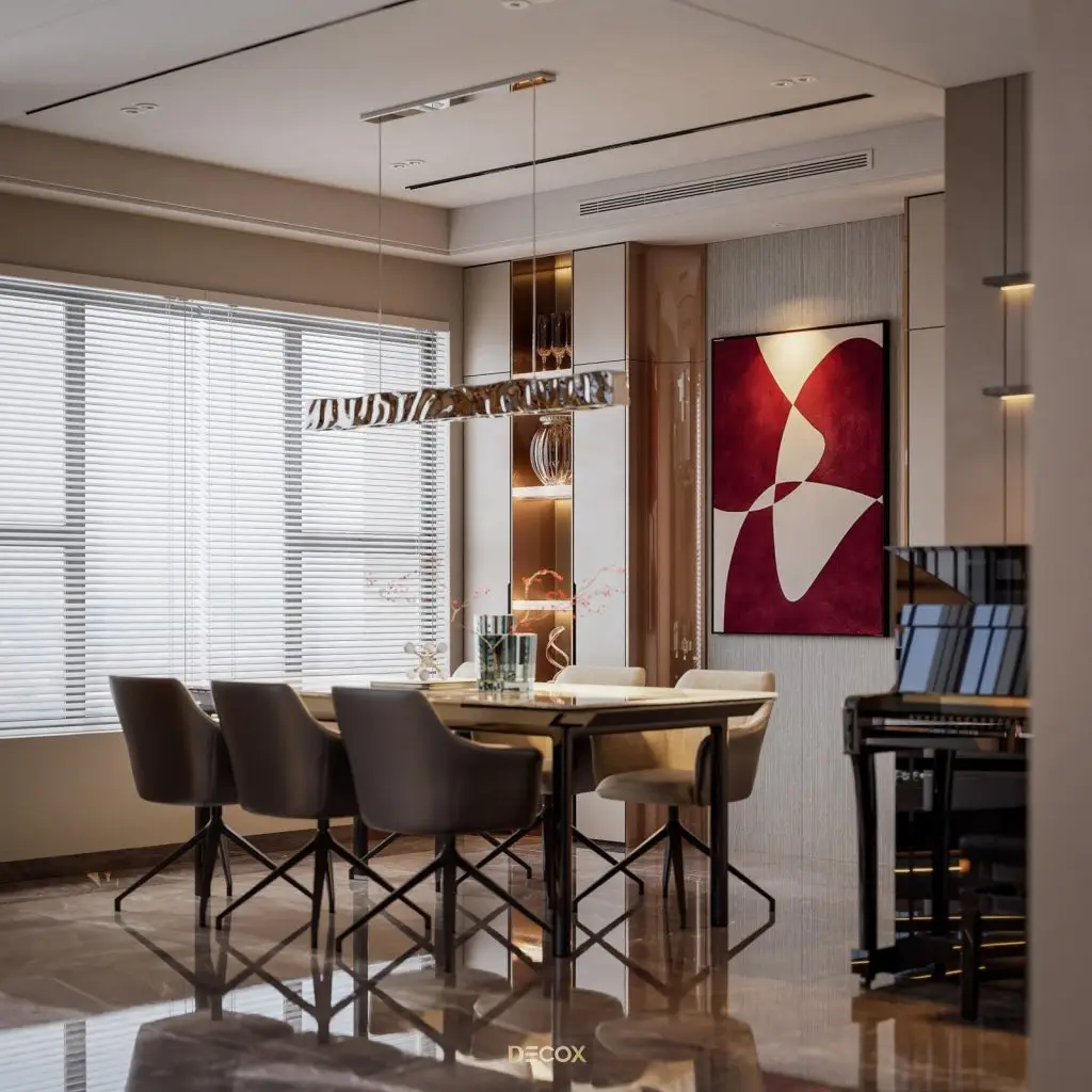 các phong cách thiết kế nối thất chung cư luxury sang trọng