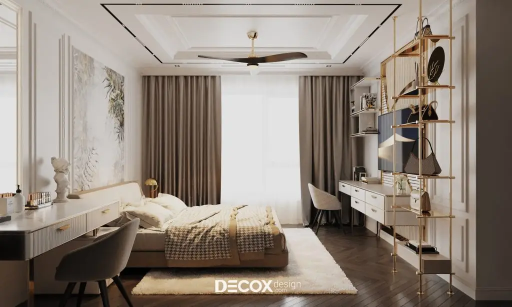 các phong cách thiết kế nối thất chung cư tân cổ điển