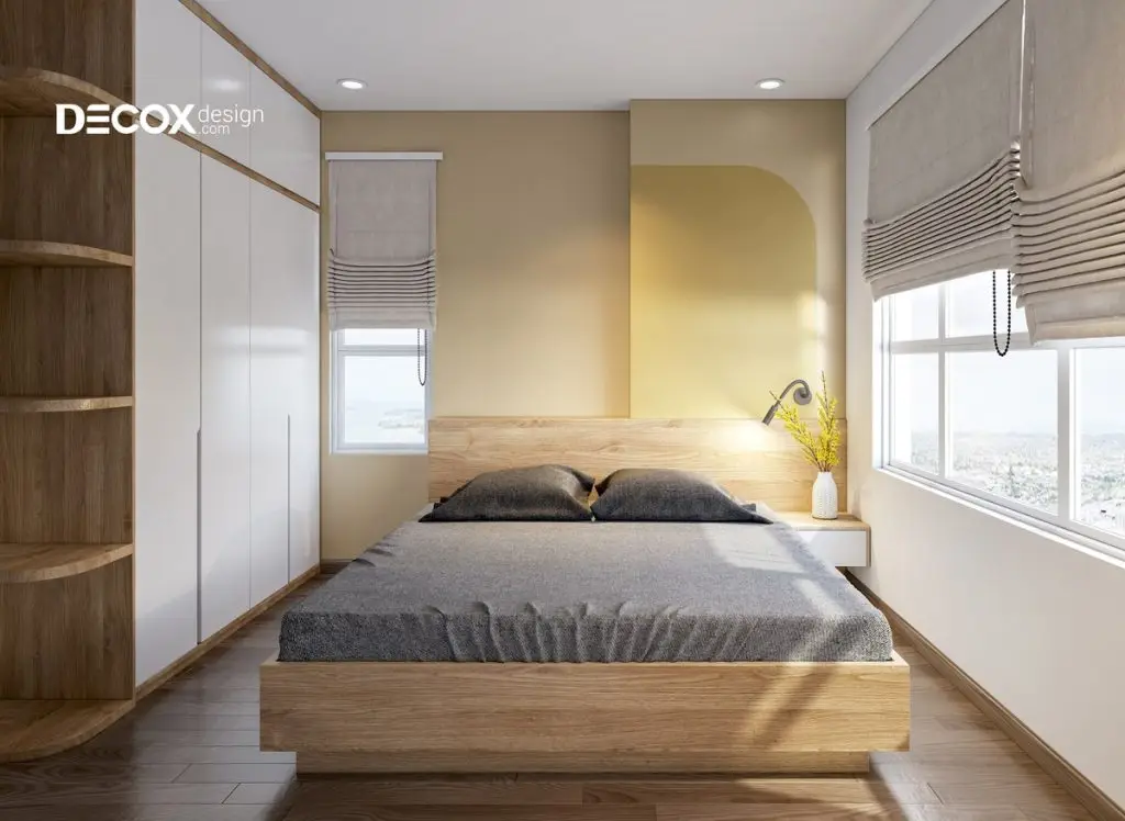 các phong cách thiết kế nối thất chung cư japandi mộc mạc