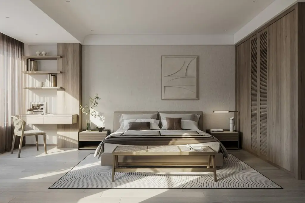 các phong cách thiết kế nối thất chung cư wabi sabi