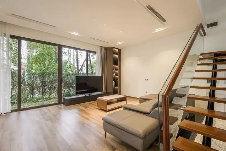 Biệt thự song lập Flamingo ẩn mình giữa khu vườn xanh mát