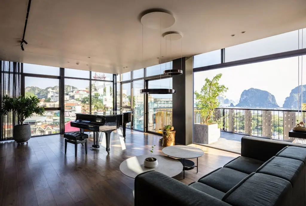 thiết kế nội thất phòng khách chung cư phong cách hiện đại