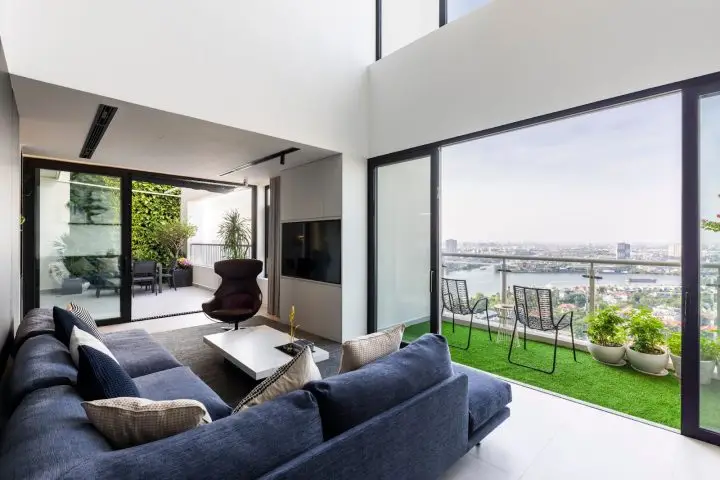 Penthouse Thảo Điền – Căn hộ êm dịu và thoáng đãng trong khu chung cũ ở Sài Gòn