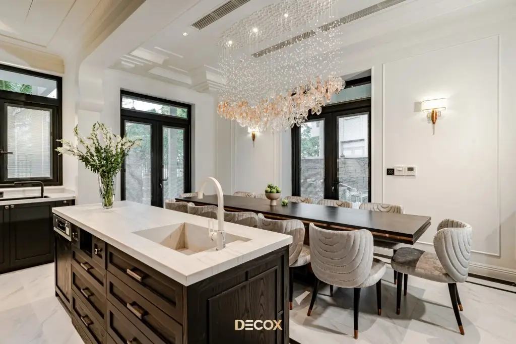 mẫu phong cách đông dương Không gian ấm cúng