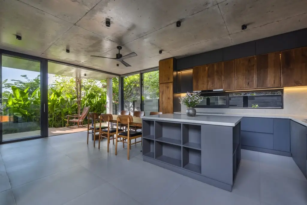 phong cách nội thất rustic mộc mạc