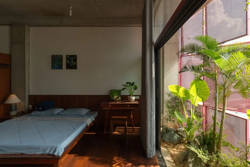 phong cách nội thất tropical cho phòng ngủ