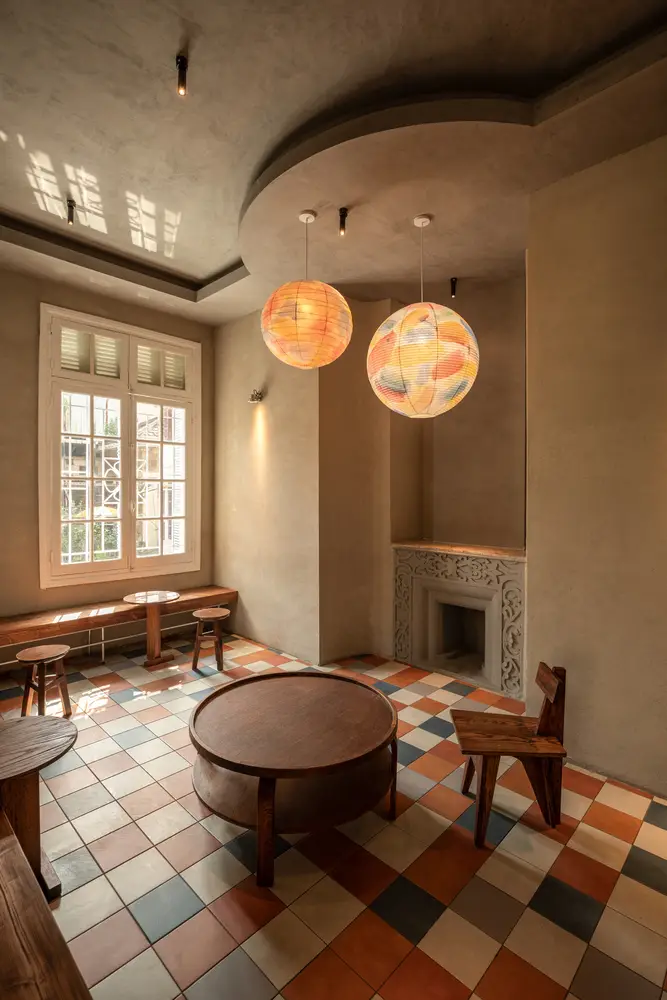 phong cách nội thất vintage cho quán cafe