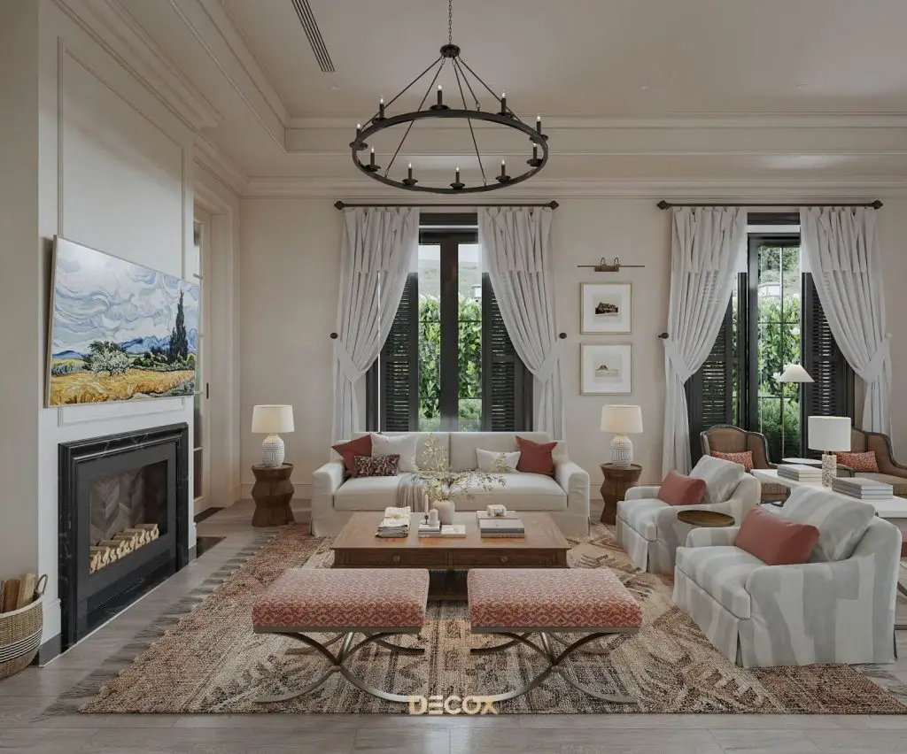 phong cách nội thất vintage với các món đồ trang trí cổ điển