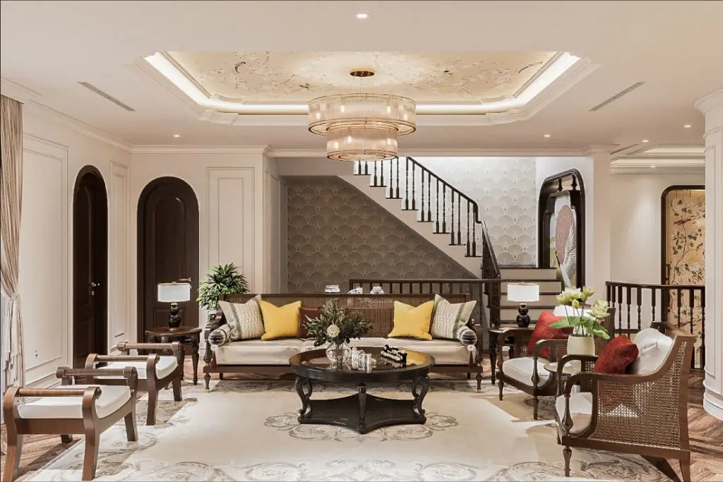 Phong cách thiết kế nội thất Đông Dương truyền thống