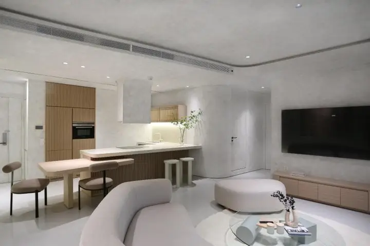 Sunwah Apartment: Căn hộ đề cao cuộc sống tối giản, chạm đến sự chậm trôi của thời gian